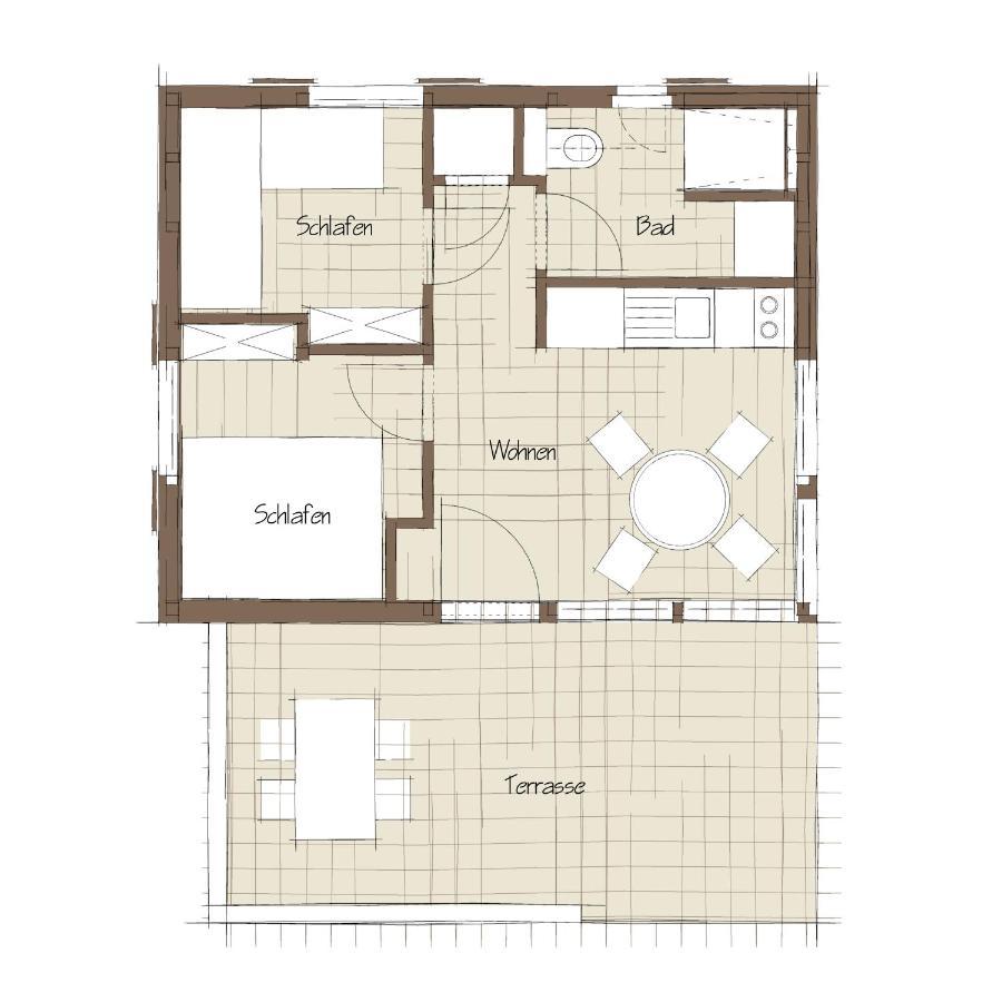 Bungalows Am Waldessaum Bei Hohenzieritz 외부 사진